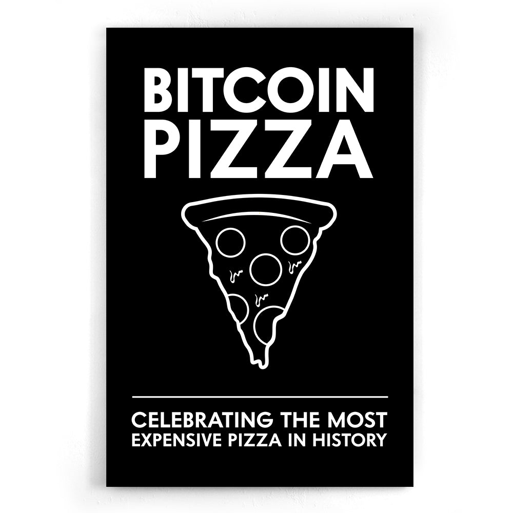 Bitcoin Pizza | Crypto Wall Art | Available at Walljar.com