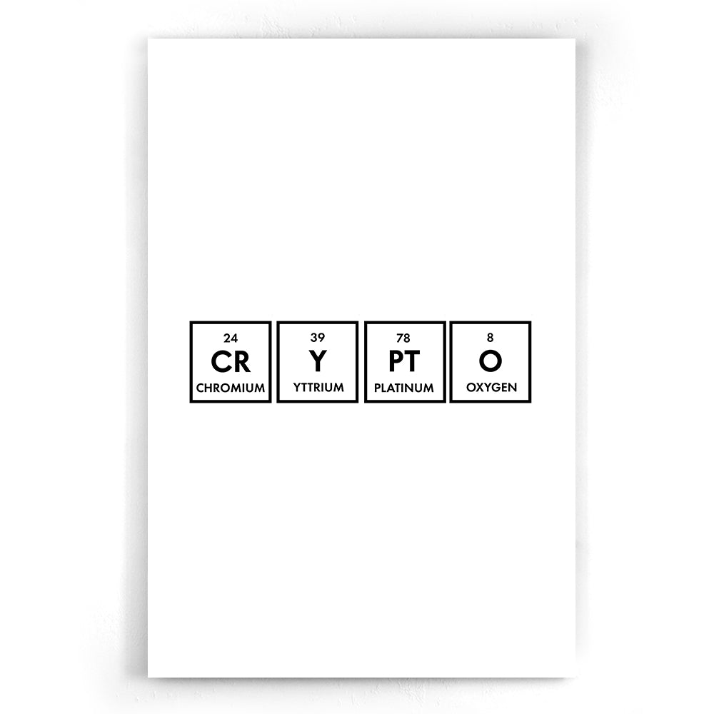 CR Y PT O | Crypto motivation posters Walljar.com