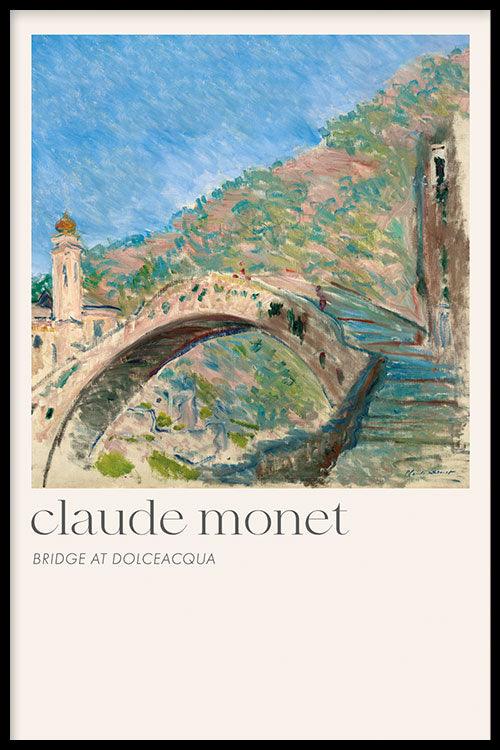 Claude Monet - Bridge at Dolceacqua poster bestellen | Walljar.com