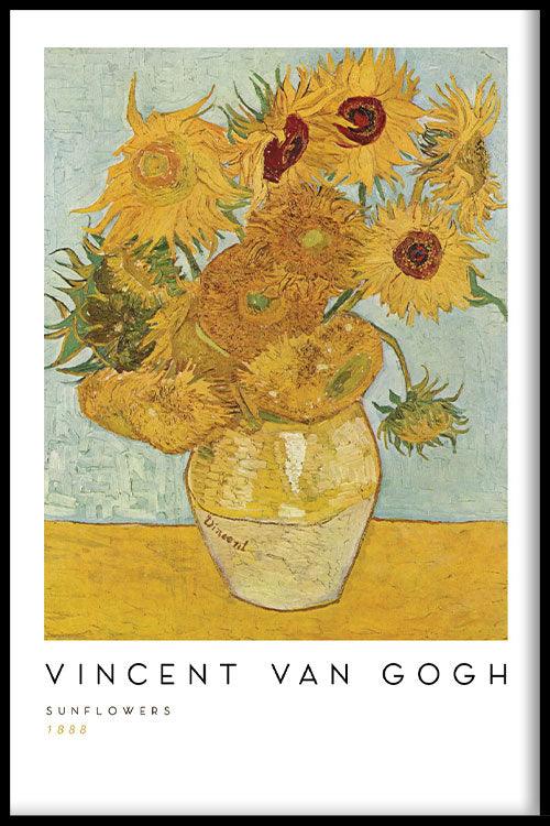bundel fragment Mus Vincent van Gogh - Zonnebloemen schilderij kopen | Walljar.com