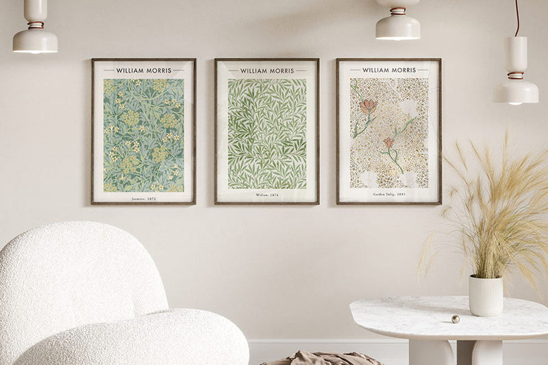 William Morris als wanddecoratie: tijdloos design voor een nieuw jaar