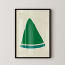 De Emerald Green Watermelon Slice Poster brengt een speelse en creatieve twist aan jouw interieur. Deze handgetekende illustratie van een watermeloen in een verrassende smaragdgroene kleur is een echte eye-catcher. Perfect voor een keuken, eetkamer of een kleurrijke, moderne ruimte.