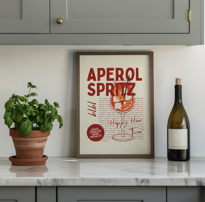Aperol Spritz Cocktail Happy Hour