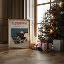 Nicolas sur le traîneau