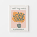 Take a deep breath and keep Going Poster