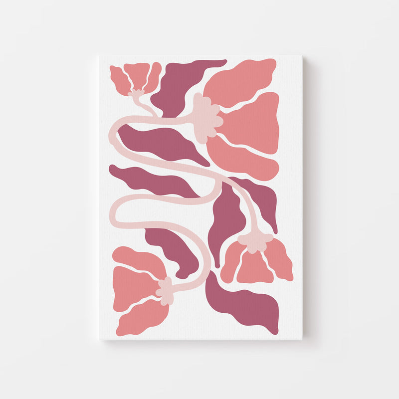 Abstracte Bloemen Poster II