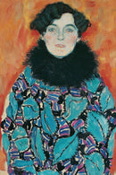 Gustav Klimt - Portrait of Johanna Staude Poster
