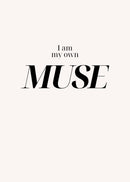 Je suis ma propre muse Poster