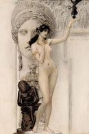 Gustav Klimt Allegory of Sculpture Poster
