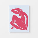 Matisse Zittende Vrouw - Poster Blauw