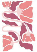 Abstracte Bloemen Poster II