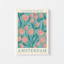 Flower Market Amsterdam Poster