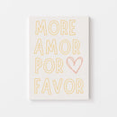 Breng een positieve vibe in je interieur met de “More Amor Por Favor” Poster. Deze moderne typografieposter met een zachte pastel look en een speels hartje is perfect om liefde en optimisme in huis, kantoor of studio te brengen. De Spaanse tekst betekent “Meer liefde, alsjeblieft” en geeft een warme, internationale touch aan elke ruimte.