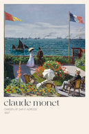 Claude Monet - Terrasse à Sainte-Adresse 