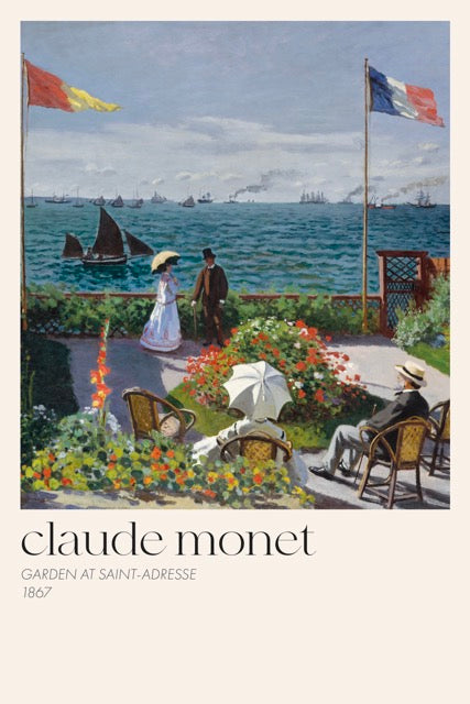 Claude Monet - Terrace In Sainte-Adresse 