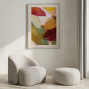 Abstracte Schilderstroken Poster