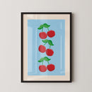 Three Graphic Cherries