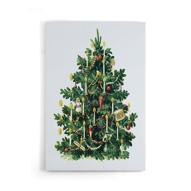 Versierde Kerstboom Illustratie