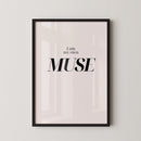 Je suis ma propre muse Poster