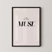 Poster "Soy mi propia musa"