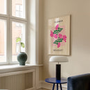 Flower Bouquet Roze Poster