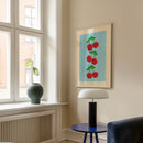 Three Graphic Cherries