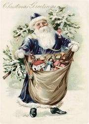 Babbo Natale con un sacco pieno di regali