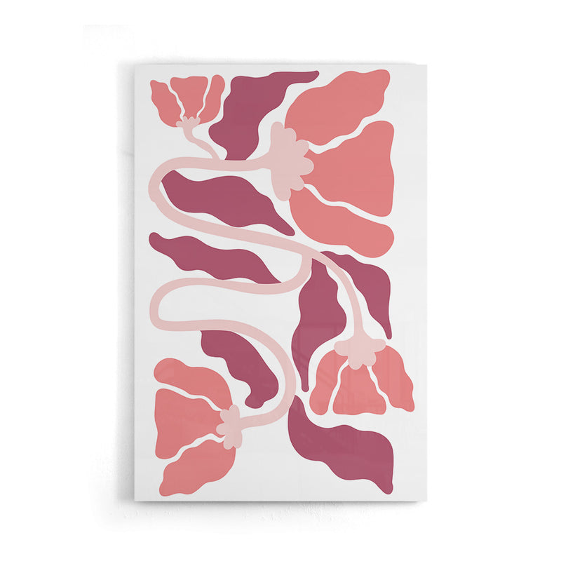 Abstracte Bloemen Poster II