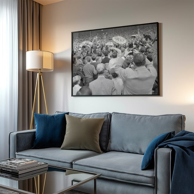 AFC Ajax - Feyenoord 1960 (5-1) Supporters op het Veld