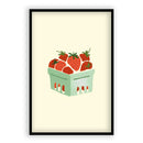 Strawberry Basket Illustration