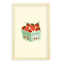 Strawberry Basket Illustration