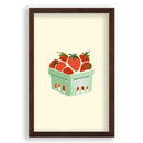 Strawberry Basket Illustration