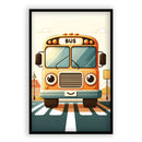 Amerikaanse Schoolbus Walljar Kinderposters
