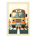 Amerikaanse Schoolbus Walljar Kinderposters