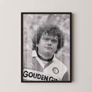 Póster de André Hazes con la camiseta del Feyenoord