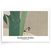 Kamisaka Sekka - Bambú en la nieve