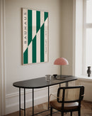 Bauhaus Frankfurt 1923 poster - Groen beschikbaar als poster, canvas en glasschilderij bij walljar.com