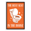 Le meilleur siège de la maison : les toilettes