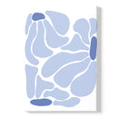 Three Blue Flowers Illustration