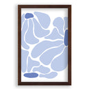 Three Blue Flowers Illustration