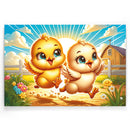 Blije Kuikentjes Walljar Kinderposter