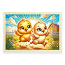 Blije Kuikentjes Walljar Kinderposter