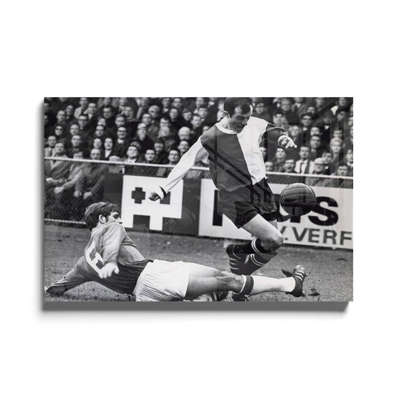 Coen Moulijn Action AZ - Feyenoord 1969 Poster