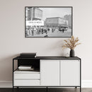 Coolsingel Vintage Rotterdam Poster I Walljar I Vintage steden fotografie