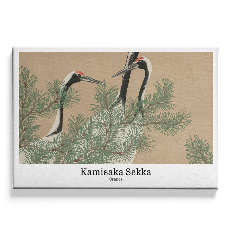 Kamisaka Sekka - Cranes