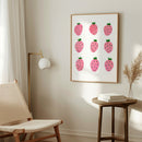 Watercolor Strawberries