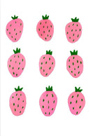 Watercolor Strawberries