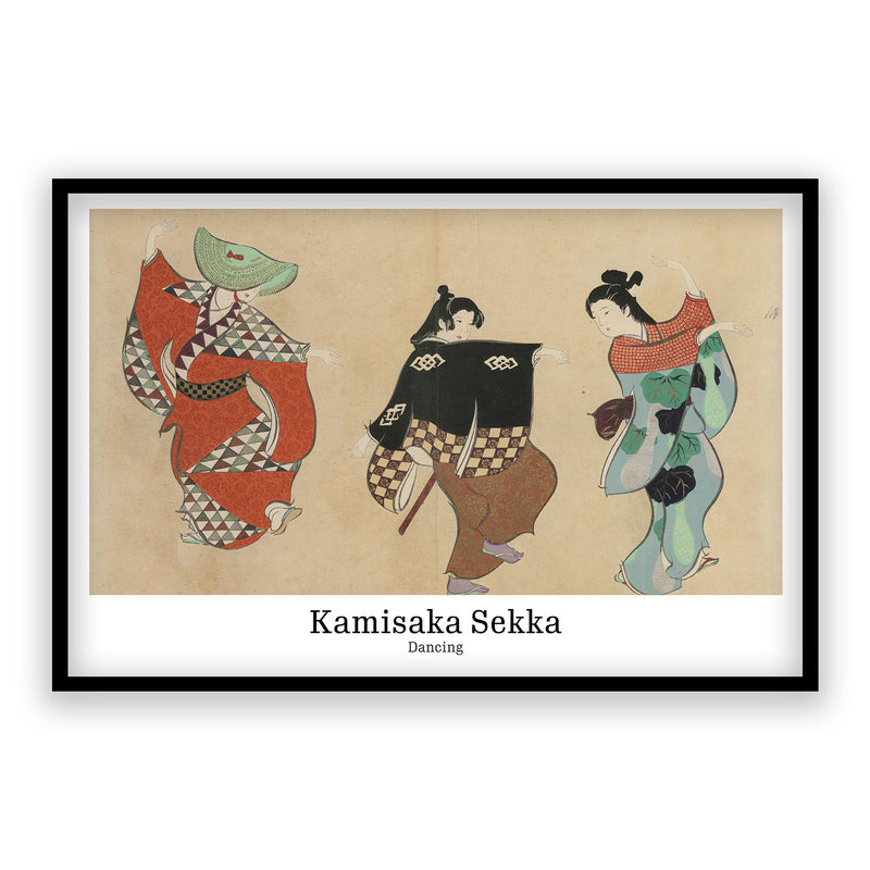 Kamisaka Sekka - Dancing
