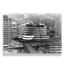 De Centrale Bibliotheek Rotterdam Zonder Witrand Poster I Walljar I