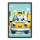 De Gele Taxi Walljar Kinderposter